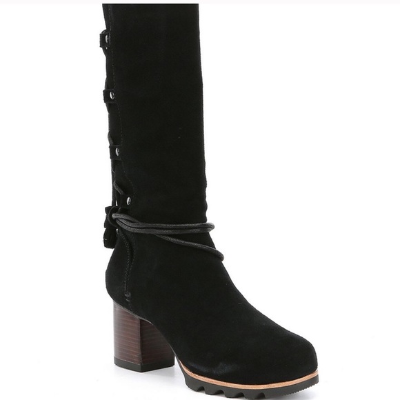 Sorel Shoes - 🌟NWT SOREL FARAH MID BOOTS || BLACK || SIZE 9